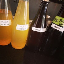 in-house syrups for cocktails